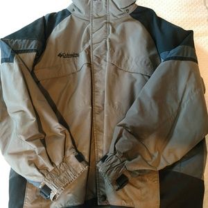Mens Columbia Winter Coat with Jacket Shell
